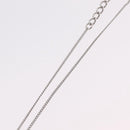 Christian Dior Necklace Metal Silver Auth am12793M-12