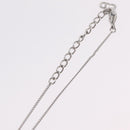 Christian Dior Necklace Metal Silver Auth am12793M-13