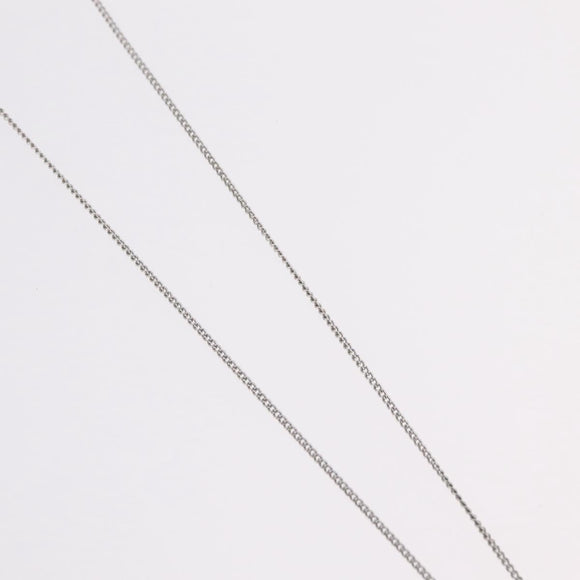 Christian Dior Necklace Metal Silver Auth am12793M