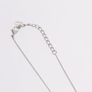 Christian Dior Necklace Metal Silver Auth am12793M-7