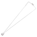 Christian Dior Necklace Metal Silver Auth am12793M-8