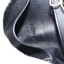 GUCCI GG Canvas Lovely Six Hooks Key Case Black Gold Tone 181599 Auth am12795V-12