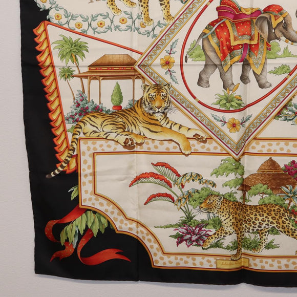 Christian Dior Cartier Ferragamo Scarf Silk 3 Set Multicolor Auth am12803