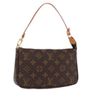 LOUIS VUITTON Monogram Pochette Accessoires Pouch M51980 LV Auth am12806V-1