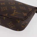 LOUIS VUITTON Monogram Pochette Accessoires Pouch M51980 LV Auth am12806V-16