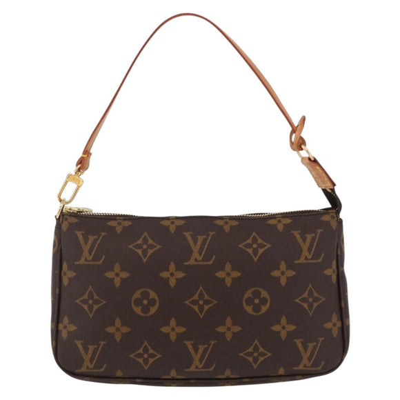 LOUIS VUITTON Monogram Pochette Accessoires Pouch M51980 LV Auth am12806V