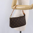 LOUIS VUITTON Monogram Pochette Accessoires Pouch M51980 LV Auth am12806V-23