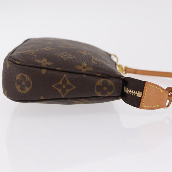 LOUIS VUITTON Monogram Pochette Accessoires Pouch M51980 LV Auth am12806V