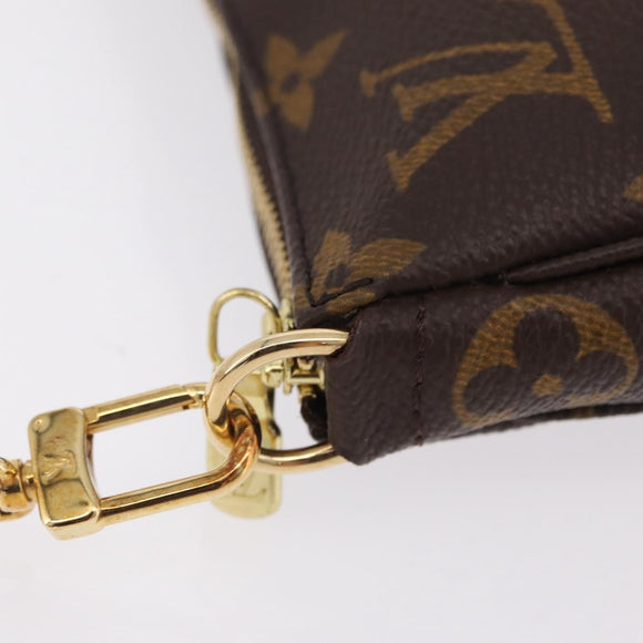 LOUIS VUITTON Monogram Pochette Accessoires Pouch M51980 LV Auth am12806V