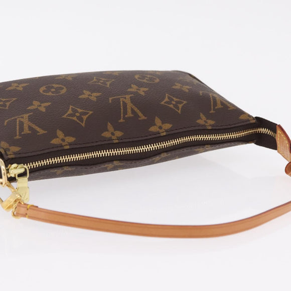 LOUIS VUITTON Monogram Pochette Accessoires Pouch M51980 LV Auth am12806V