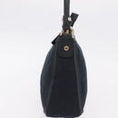 GUCCI GG Canvas Hand Bag Black Gold Tone 146244 Auth am12807V-5