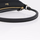 GUCCI GG Canvas Hand Bag Black Gold Tone 146244 Auth am12807V-7