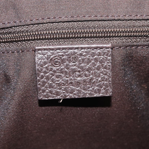 GUCCI GG Crystal Abbey Shoulder Bag Coated Canvas Outlet 327786 Auth am12808V