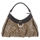 GUCCI GG Crystal Abbey Shoulder Bag Coated Canvas Outlet 327786 Auth am12808V-13
