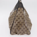GUCCI GG Crystal Abbey Shoulder Bag Coated Canvas Outlet 327786 Auth am12808V-4