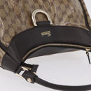 GUCCI GG Crystal Abbey Shoulder Bag Coated Canvas Outlet 327786 Auth am12808V-6