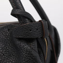 LOUIS VUITTON Mahina Galatea PM Shoulder Bag Leather Black M93814 Auth am12810V-15