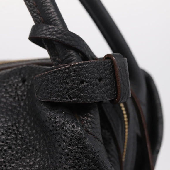 LOUIS VUITTON Mahina Galatea PM Shoulder Bag Leather Black M93814 Auth am12810V