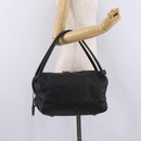 LOUIS VUITTON Mahina Galatea PM Shoulder Bag Leather Black M93814 Auth am12810V-28