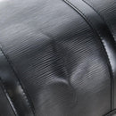 LOUIS VUITTON Epi Keepall 50 Boston Bag Noir M42962 LV Auth am12811V-10