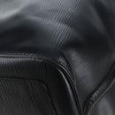 LOUIS VUITTON Epi Keepall 50 Boston Bag Noir M42962 LV Auth am12811V-13