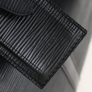 LOUIS VUITTON Epi Keepall 50 Boston Bag Noir M42962 LV Auth am12811V-17