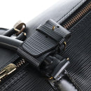 LOUIS VUITTON Epi Keepall 50 Boston Bag Noir M42962 LV Auth am12811V-18