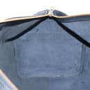 LOUIS VUITTON Epi Keepall 50 Boston Bag Noir M42962 LV Auth am12811V-22