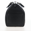 LOUIS VUITTON Epi Keepall 50 Boston Bag Noir M42962 LV Auth am12811V-4