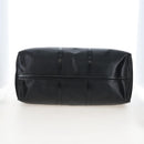 LOUIS VUITTON Epi Keepall 50 Boston Bag Noir M42962 LV Auth am12811V-9