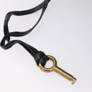 Chloe Paddington Hand Bag Leather Black Gold Tone Auth am12812V-14