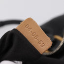 Chloe Paddington Hand Bag Leather Black Gold Tone Auth am12812V-25