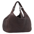 Bottega Veneta INTRECCIATO Campana Shoulder Bag Leather 125787 Auth am12814V-1