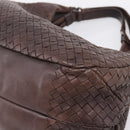 Bottega Veneta INTRECCIATO Campana Shoulder Bag Leather 125787 Auth am12814V-9