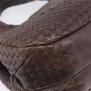 Bottega Veneta INTRECCIATO Campana Shoulder Bag Leather 125787 Auth am12814V-17