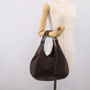 Bottega Veneta INTRECCIATO Campana Shoulder Bag Leather 125787 Auth am12814V-23