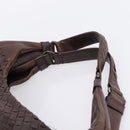Bottega Veneta INTRECCIATO Campana Shoulder Bag Leather 125787 Auth am12814V-14