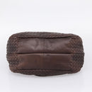 Bottega Veneta INTRECCIATO Campana Shoulder Bag Leather 125787 Auth am12814V-5