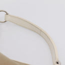 PRADA Jacquard Hand Bag Canvas Beige Silver BR3423 Auth am12817V-8