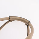 Chloe Paddington Hand Bag Leather Beige Gold Tone Auth am12818V-9