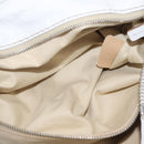 Chloe Paddington Hand Bag Leather White Gold Tone Auth am12820V-26