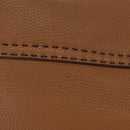 PRADA Shoulder Bag Leather Brown Silver Auth am12821V-4
