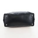 PRADA Shoulder Bag Leather Black Silver Auth am12823SAM-11