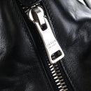 PRADA Shoulder Bag Leather Black Silver Auth am12823SAM-16