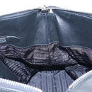 PRADA Shoulder Bag Leather Black Silver Auth am12823SAM-21