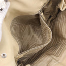 PRADA Tote Bag Leather Ivory Silver Auth am12827A-31