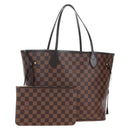 LOUIS VUITTON Damier Ebene Neverfull MM Tote Bag N51105 LV Auth am12828SAM-1
