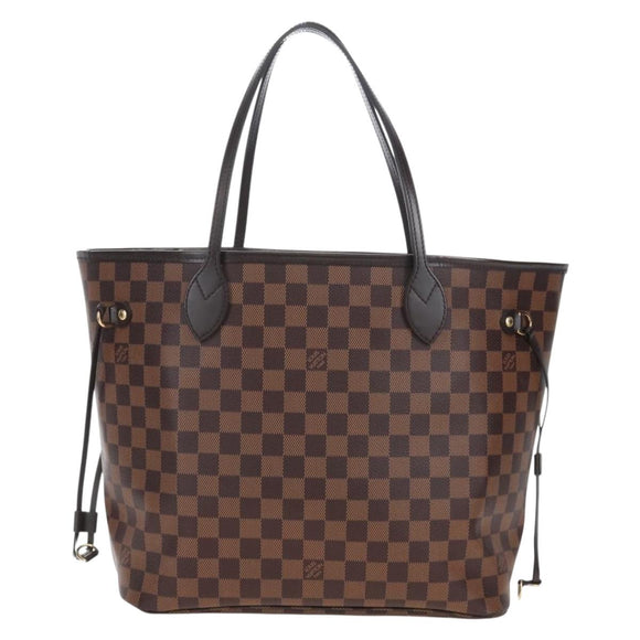LOUIS VUITTON Damier Ebene Neverfull MM Tote Bag N51105 LV Auth am12828SAM