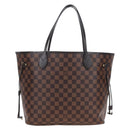 LOUIS VUITTON Damier Ebene Neverfull MM Tote Bag N51105 LV Auth am12828SAM-3