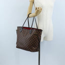 LOUIS VUITTON Damier Ebene Neverfull MM Tote Bag N51105 LV Auth am12828SAM-33